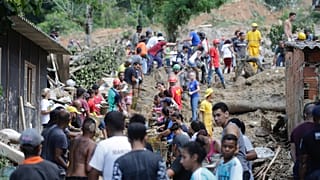 Földcsuszamlás Brazíliában, Földcsuszamlás Brazíliában, BRAZIL FLOODS