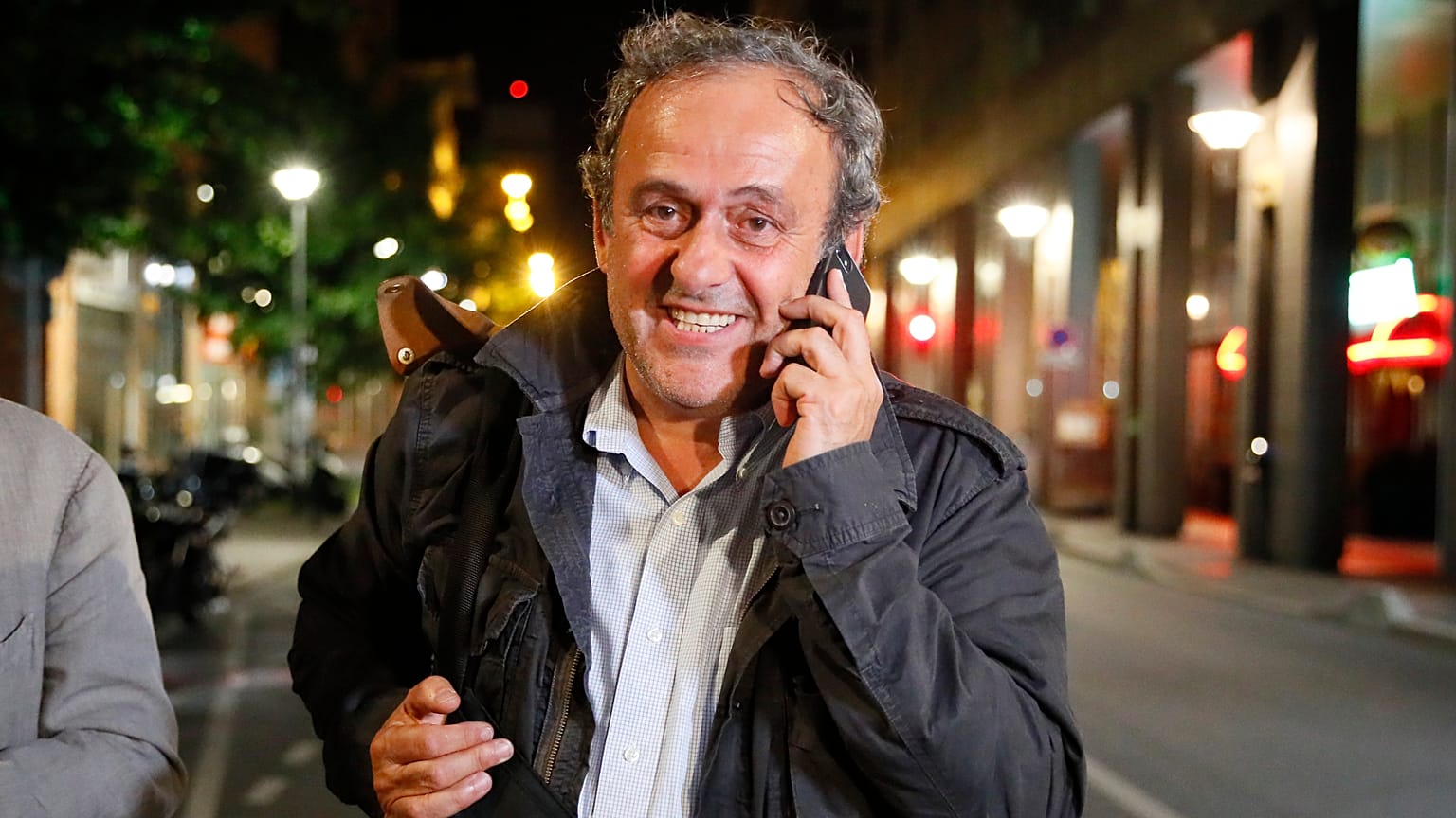 APTOPIX France Platini Arrested
