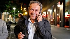 APTOPIX France Platini Arrested