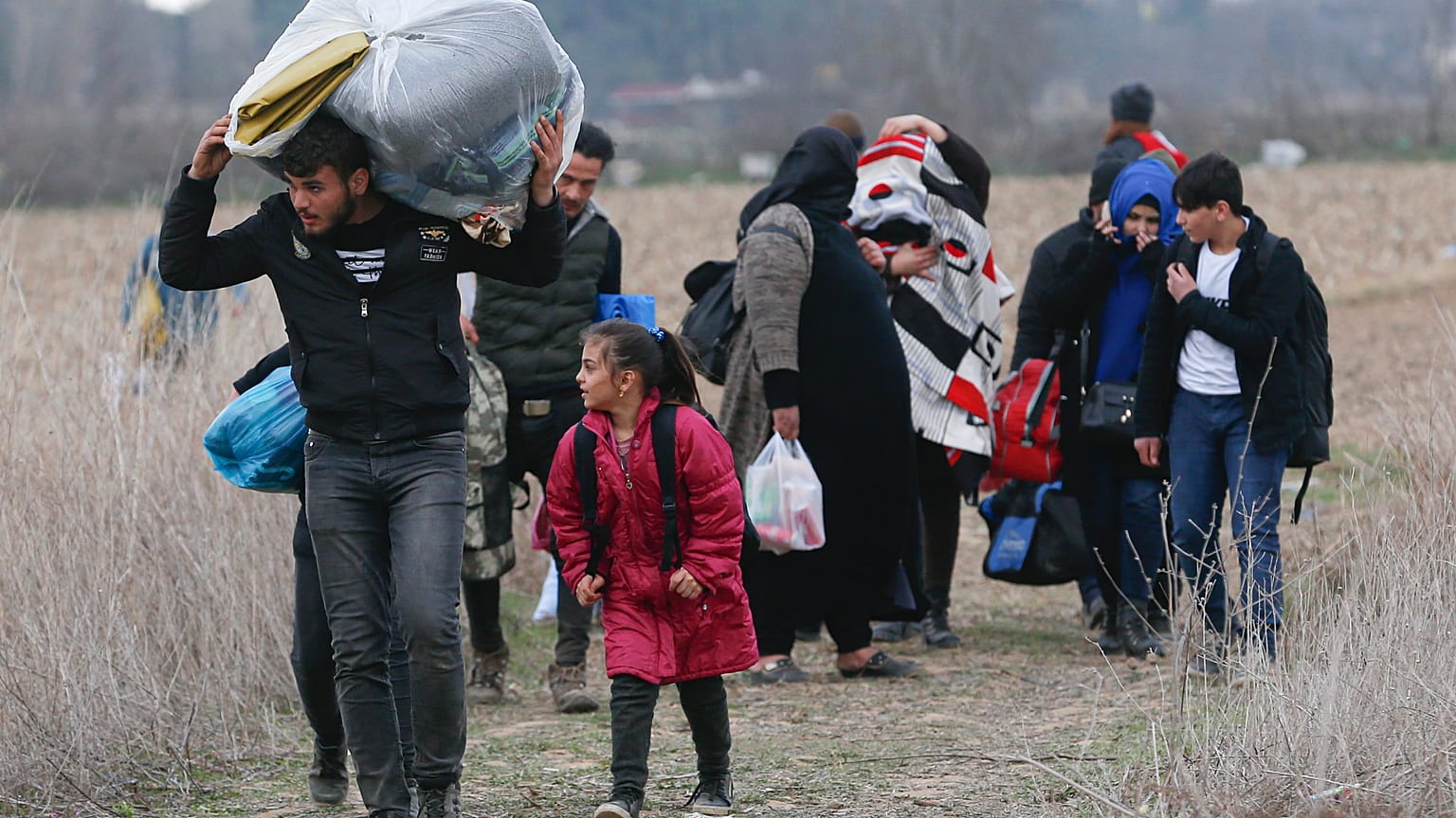 Turkey Greece Migrants
