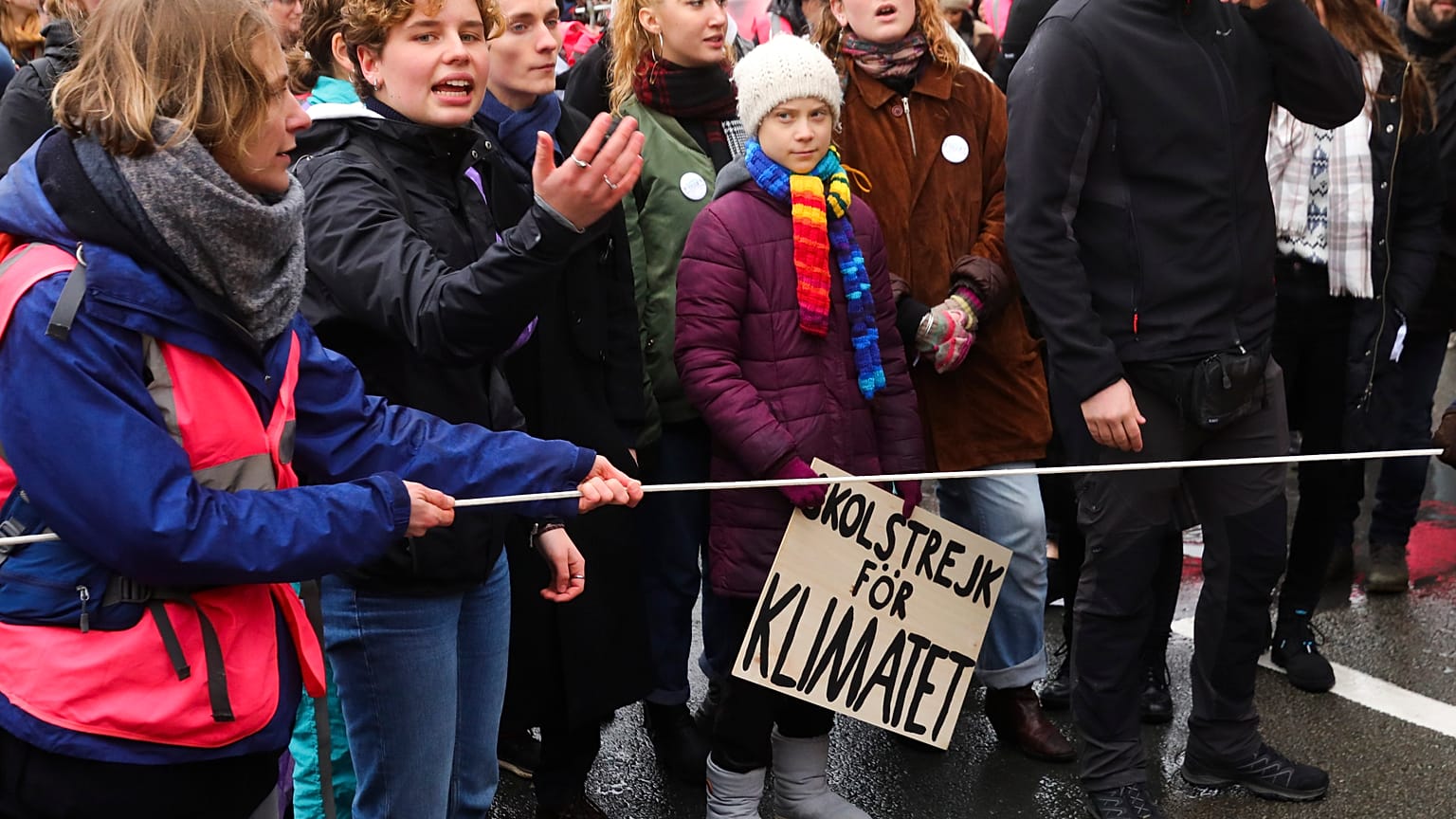 Bruselas colapsada por la manifestación de los 'Viernes por el Futuro'