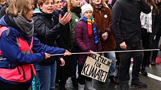 Bruselas colapsada por la manifestación de los 'Viernes por el Futuro'