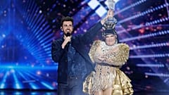 Ο περσινός νικητής του διαγωνσιμού της Eurovision, Ολλανδός Duncan Laurence μαζί με την ισραηλινή Νέτα