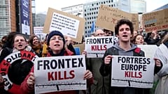 Manifestación en Bruselas