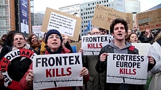 Manifestación en Bruselas