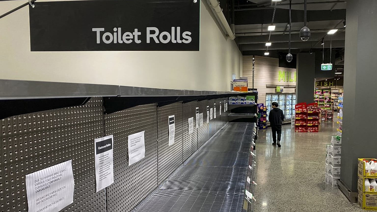 In einem Supermarkt in Melbourne