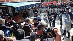 Lefkoşa'da yer alan Lokmacı Sınır Kapısı