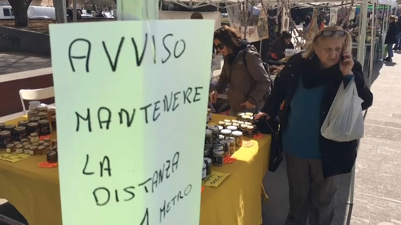 Coronavírus avança mais no sul e centro da Europa