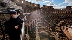 APTOPIX Italy Virus Outbreak