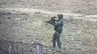 صورة مجتزأة من فيديو نشرته الحكومة التركية اليوم 