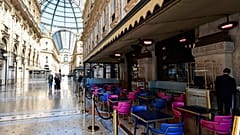 Bahnhof Padua: "Naja, ich fliehe"