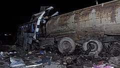 فيديو: مصرع 32 شخصا بينهم عراقيون بحادث سير في سوريا 