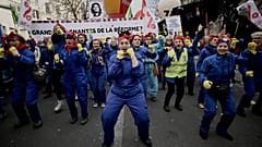 Manifestation pour le droit des femmes à Paris, le 08 mars 2020