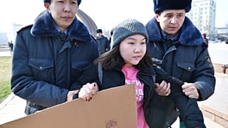 Международный женский день в Бишкеке.
