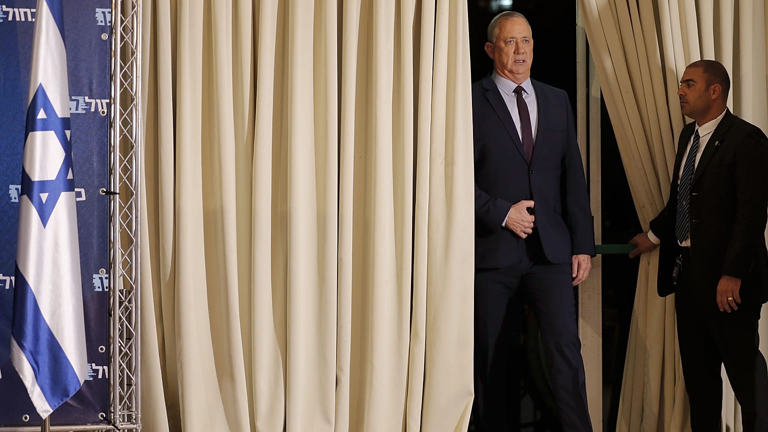 Mavi-Beyaz İttifakı lideri Benny Gantz