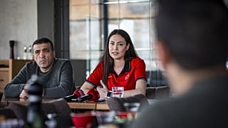 Dünya şampiyonu milli tekvandocu İrem Yaman