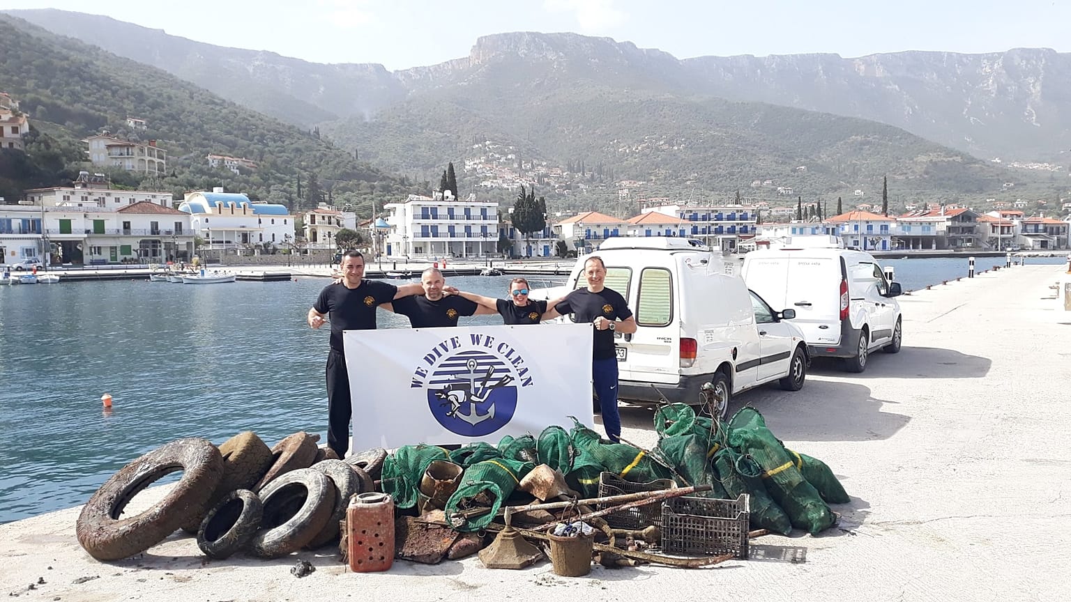 Τυρός: Καθαρισμός βυθού στο παλιό λιμάνι