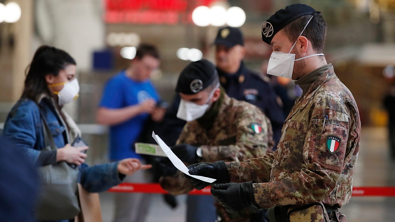 Italy Virus Outbreak