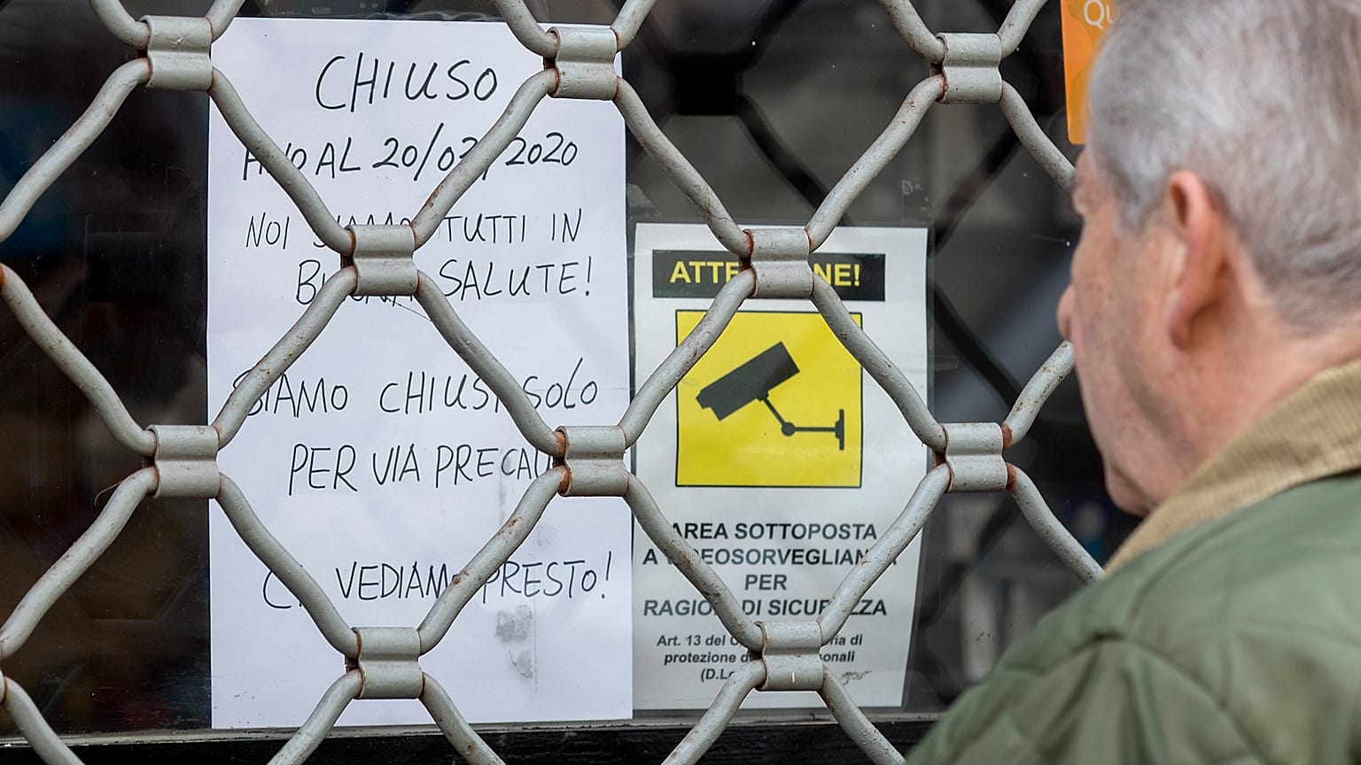In Rome, Monday, March 9, 2020. Italy announced a sweeping quarantine early Sunday for its northern regions