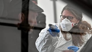 Temperaturmessung am Brenner im März 2020. Bereits damals war Tirol ein Hotspot.