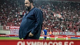 Ο πρόεδρος του Ολυμπιακού, Βαγγέλης Μαρινάκης