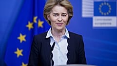 European Commission President Ursula von der Leyen (Photo by Kenzo TRIBOUILLARD / AFP)
