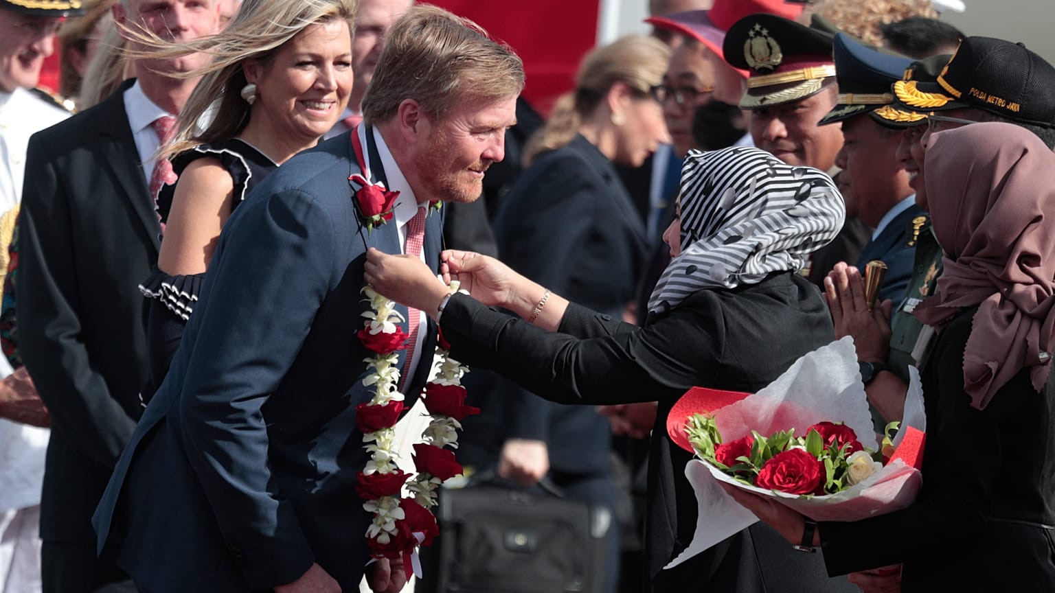 Hollanda Kralı Willem-Alexander ve eşi Maxima Endonezya'ya ziyarette bulunuyor