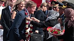 Hollanda Kralı Willem-Alexander ve eşi Maxima Endonezya'ya ziyarette bulunuyor