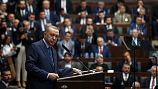 Türkiye Cumhurbaşkanı ve AK Parti Genel Başkanı Recep Tayyip Erdoğan