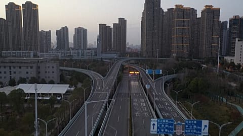 Drohnenbilder aus Wuhan 