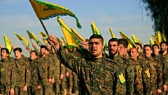صورة من عرض نظمه حزب الله في جنوب لبنان في 2016