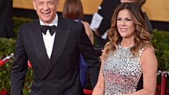 Tom Hanks és felesége, Rita Wilson egy 2014-es díjátadón