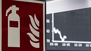 Salle des marchés de la Bourse de Francfort, le 12 mars 2020