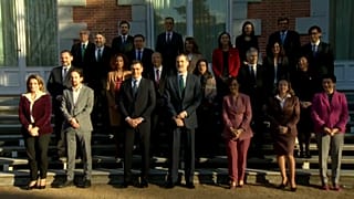 König Felipe und das spanische Kabinett