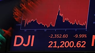 پنجشنبه سیاه وال استریت؛ سقوط تاریخی شاخص داو جونز پس از ۳۳ سال