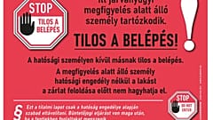 Ilyen lesz a kiragasztandó matrica