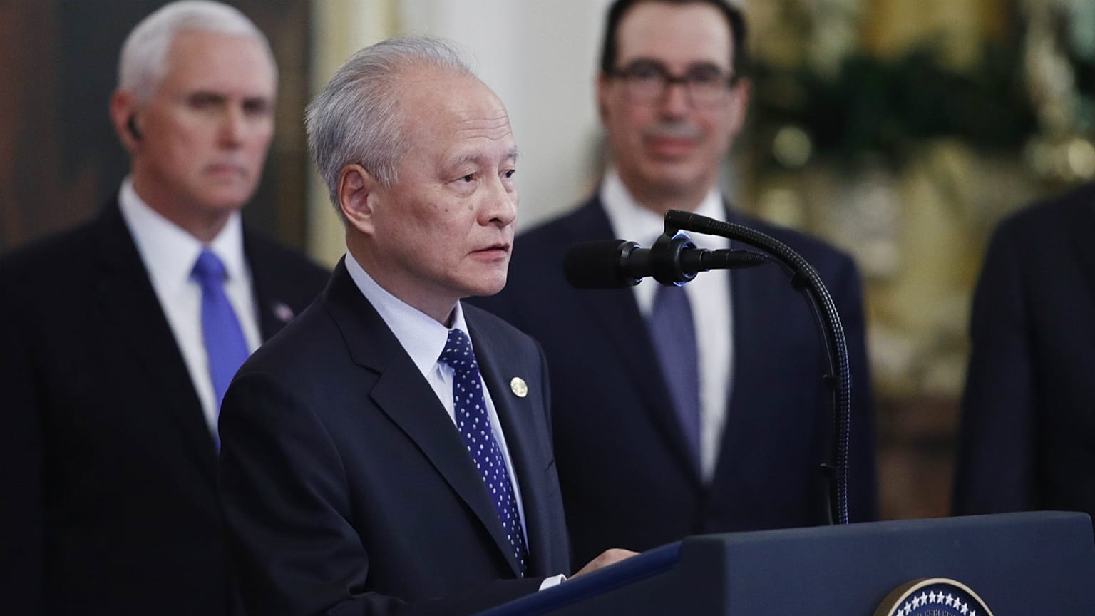 Çin'in Washington Büyükelçisi Cui Tiankai 