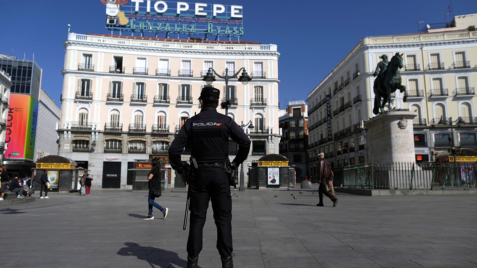 Spain Virus Outbreak