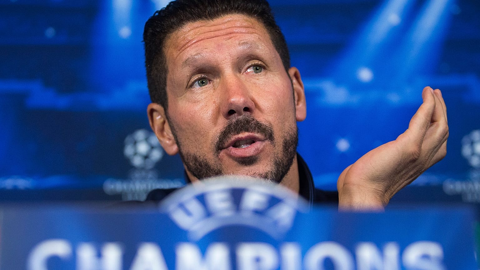 مدرب أتلاتيكو مدريد الإسباني دييغو بابلو سيميوني 