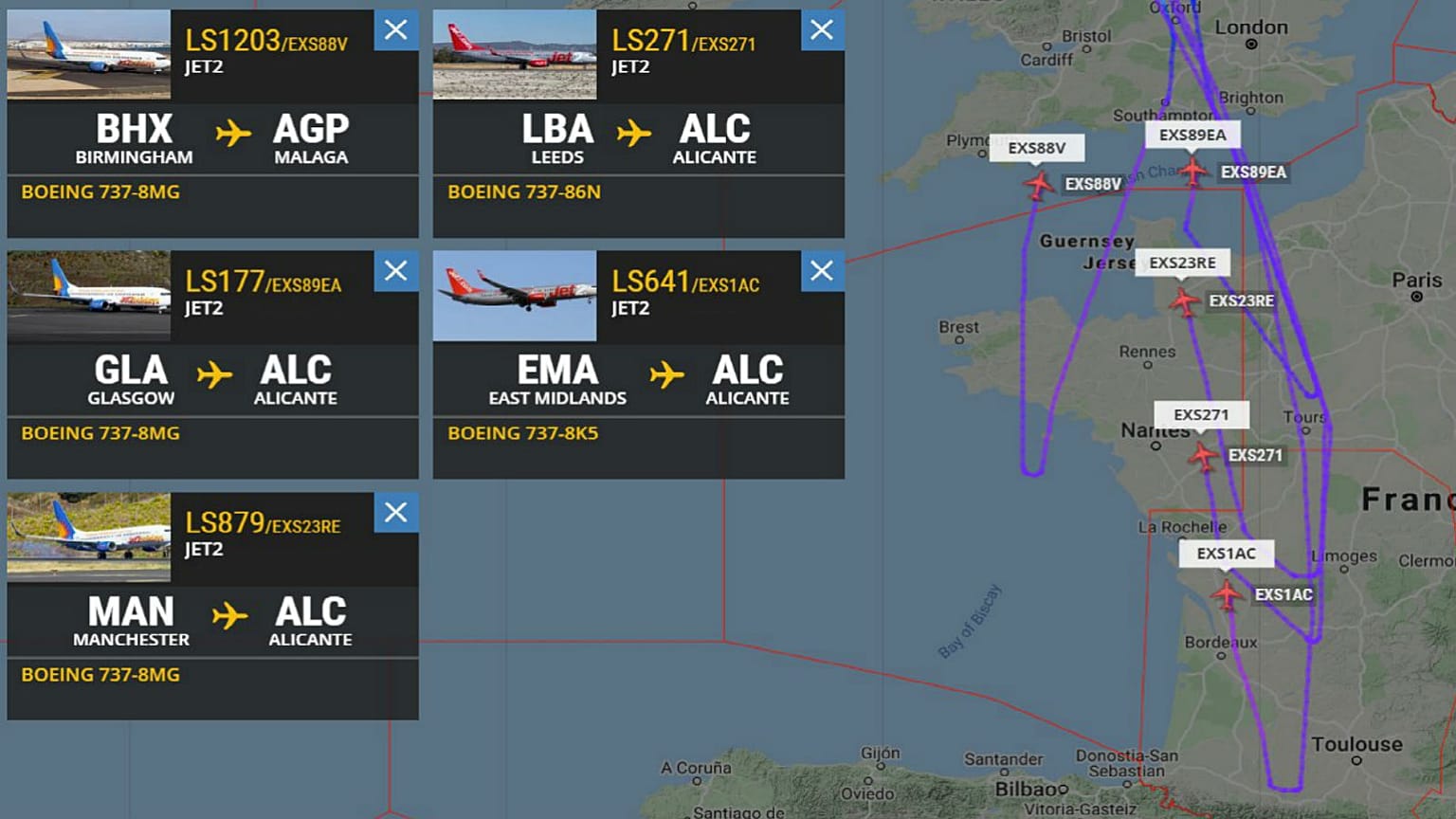 Coronavirus: Spain-bound planes turn around mid-air as COVID-19 cases soar