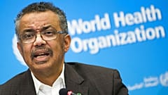 WHO secretary-general Tedros Adhanom