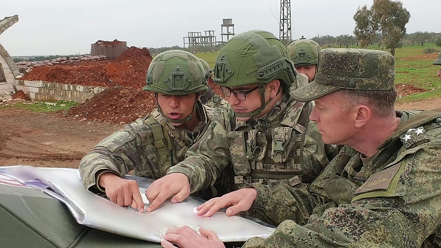 İdlib'de Türk-Rus ortak kara devriyesi 