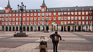 Spain Virus Outbreak