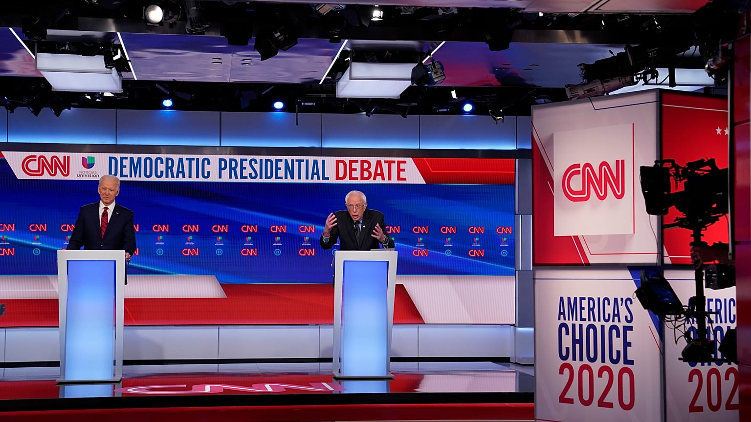 Joe Biden,Bernie Sanders
