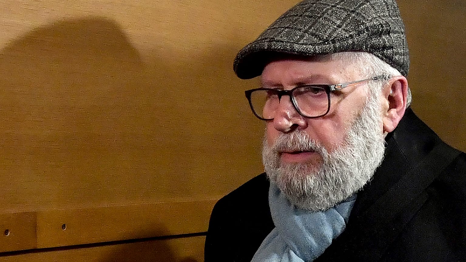 French former priest accused on sexual assaults Bernard Preynat leaves Lyon's courthouse, on January 17, 2020