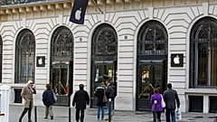 An Apple store in Paris