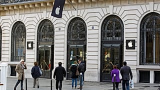 An Apple store in Paris