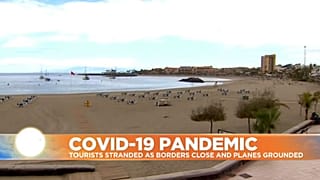 Tourists stranded across Europe as COVID-19 lockdowns kick in