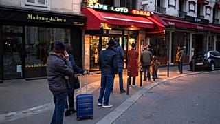 Social distancing in full flow in France