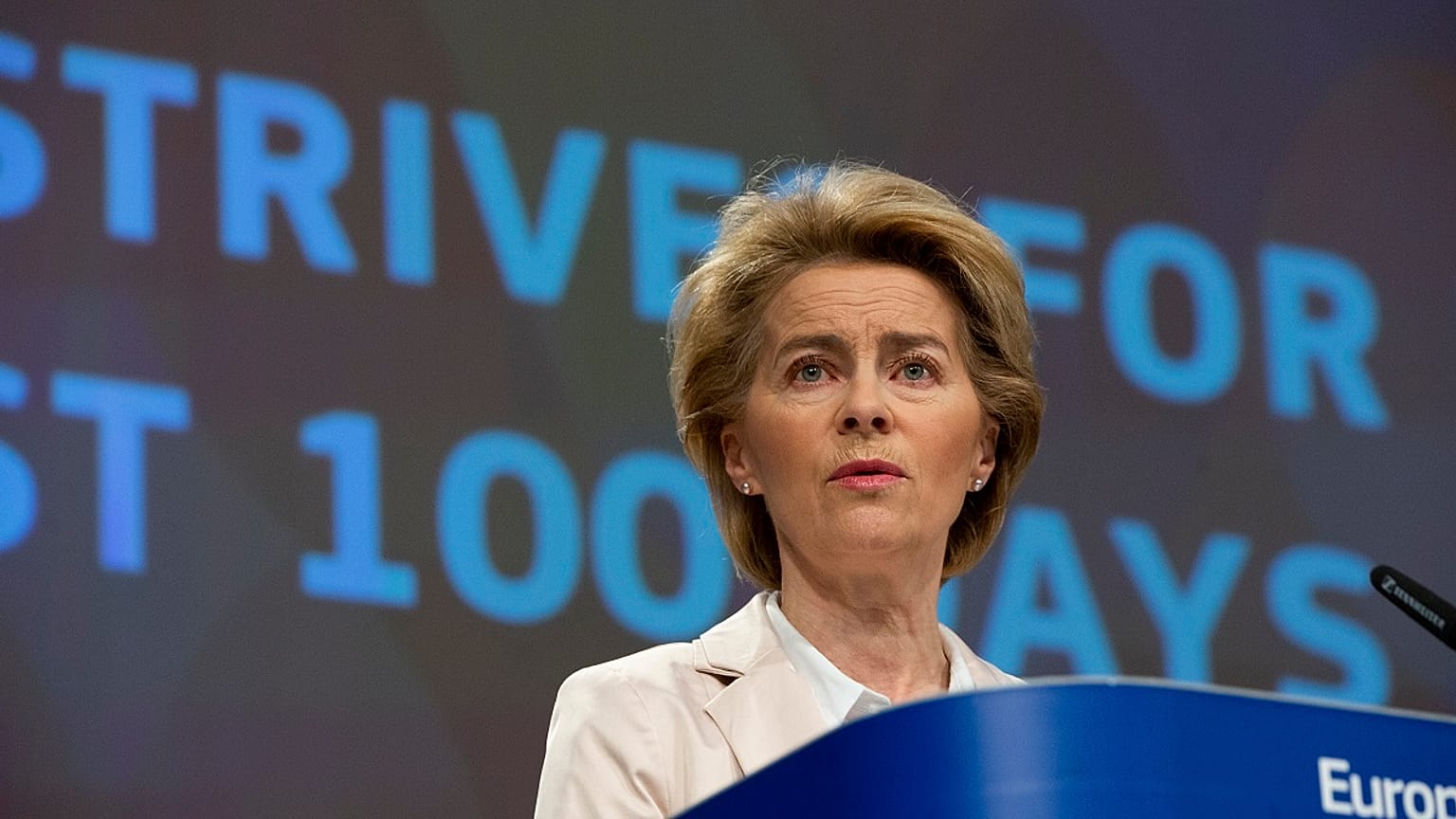 Belgium EU von der Leyen